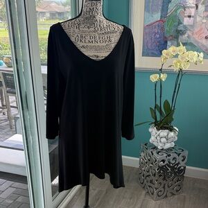 CLARA SUNWOO Black V-Neck Tunic